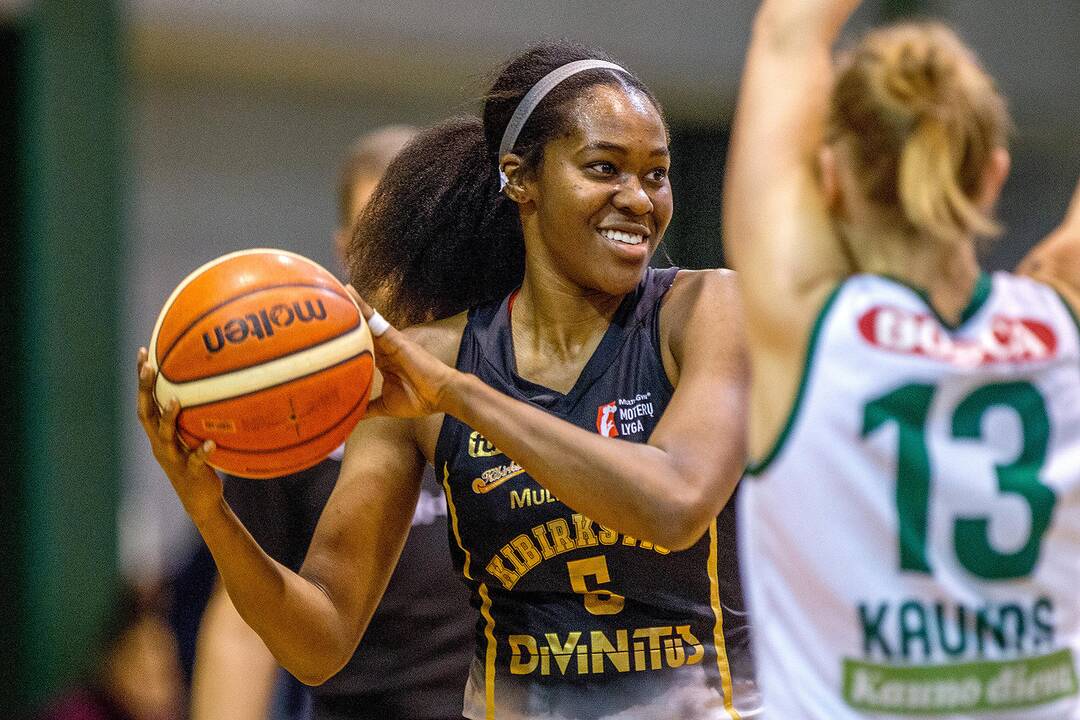 Moterų lyga: „Aistės-LSMU“ – „Kibirkštis“ 66:63