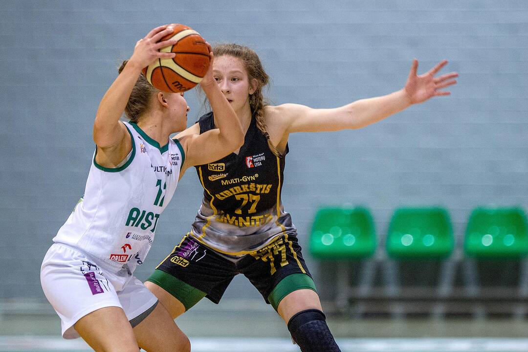 Moterų lyga: „Aistės-LSMU“ – „Kibirkštis“ 66:63