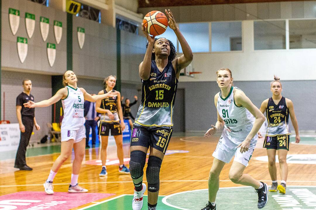 Moterų lyga: „Aistės-LSMU“ – „Kibirkštis“ 66:63