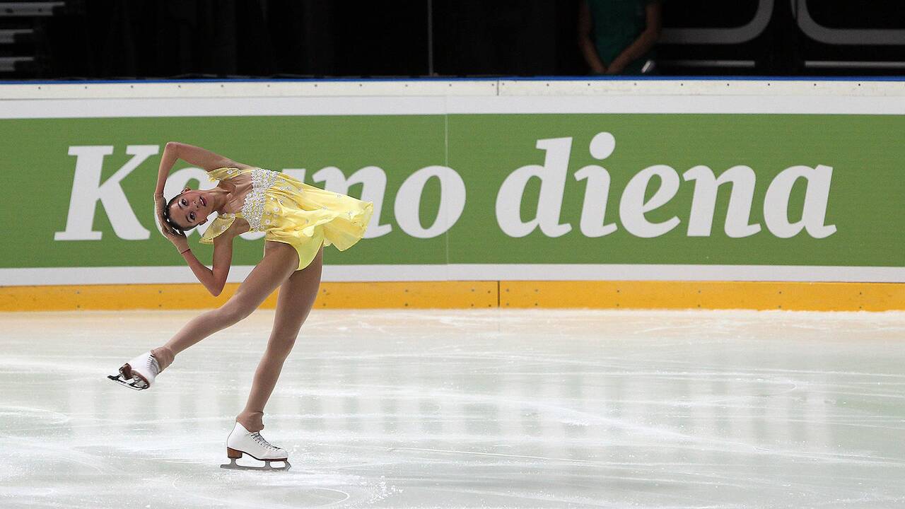 „Amber Cup“. Merginų laisvoji programa