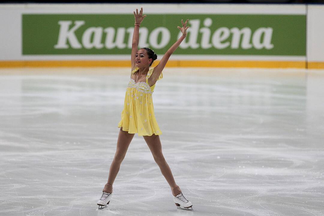 „Amber Cup“. Merginų laisvoji programa