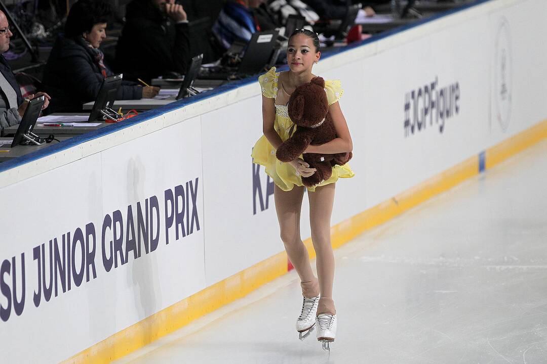 „Amber Cup“. Merginų laisvoji programa