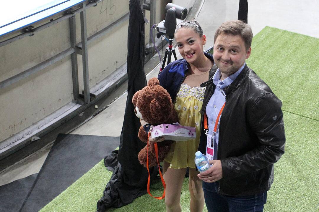 „Amber Cup“. Merginų laisvoji programa