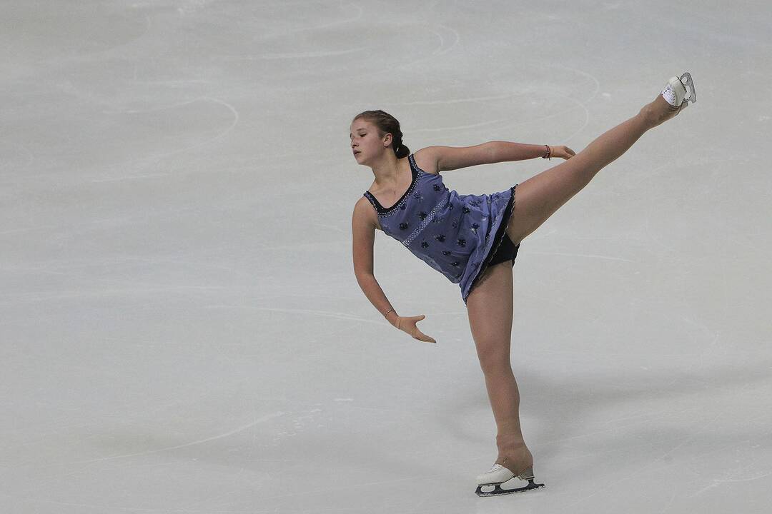 „Amber Cup“. Merginų laisvoji programa