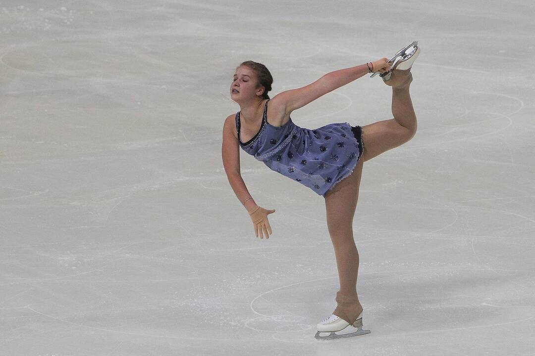 „Amber Cup“. Merginų laisvoji programa