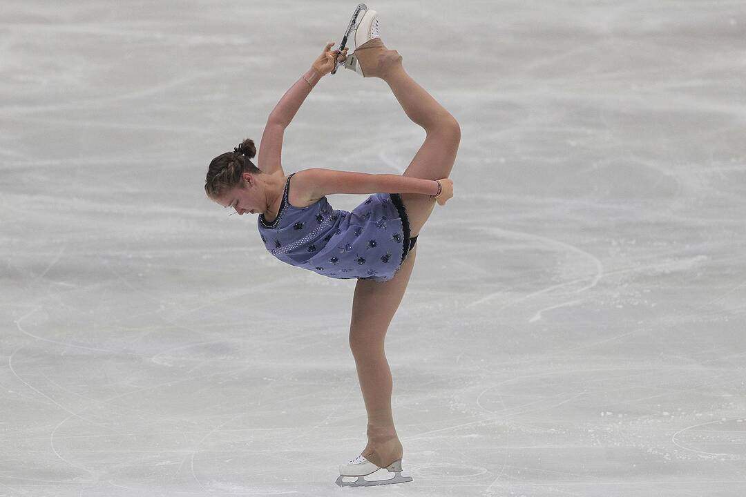 „Amber Cup“. Merginų laisvoji programa