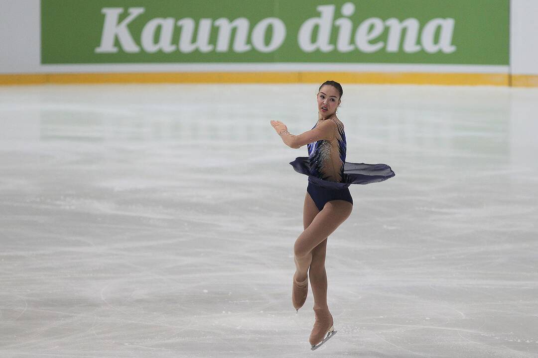 „Amber Cup“. Merginų laisvoji programa