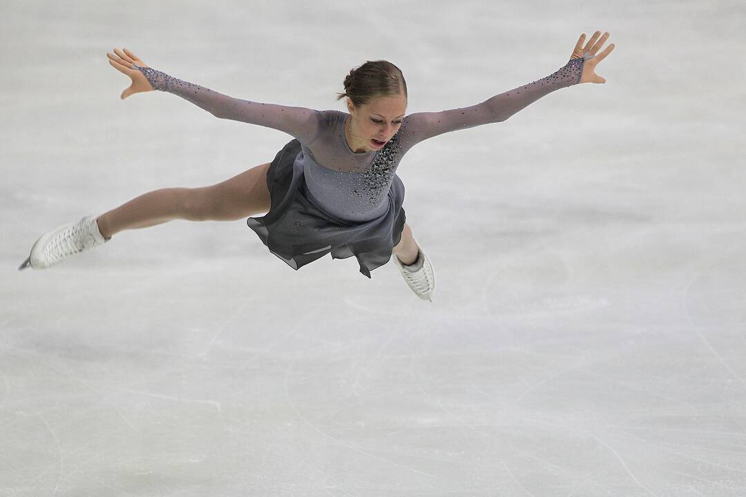 „Amber Cup“. Merginų laisvoji programa