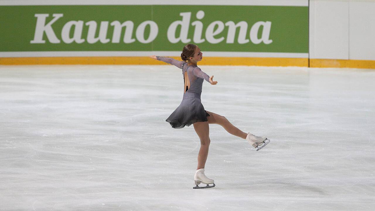 „Amber Cup“. Merginų laisvoji programa