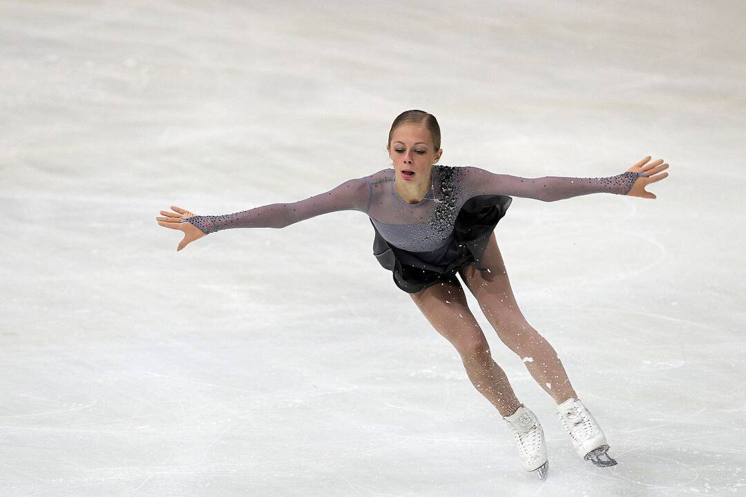 „Amber Cup“. Merginų laisvoji programa