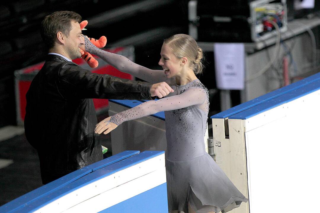 „Amber Cup“. Merginų laisvoji programa