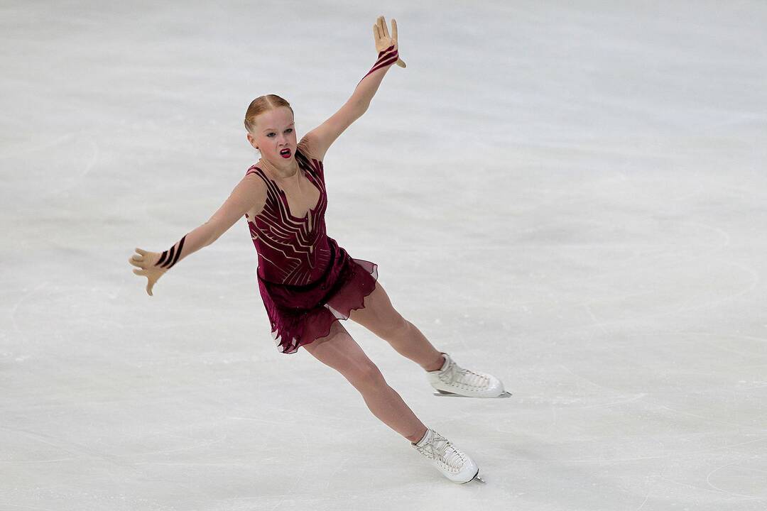 „Amber Cup“. Merginų laisvoji programa