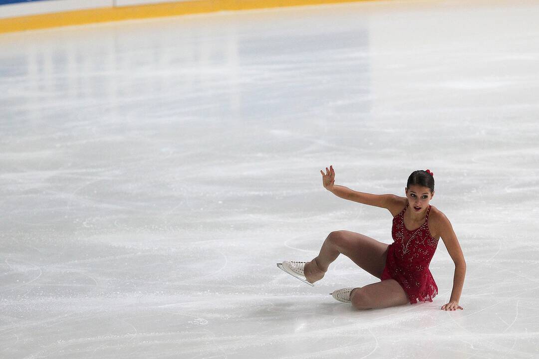 „Amber Cup“. Merginų laisvoji programa