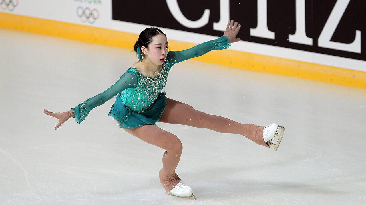 „Amber Cup“. Merginų laisvoji programa