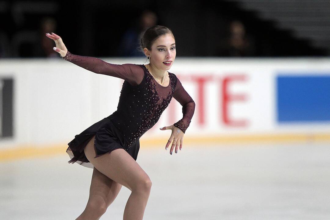 „Amber Cup“. Merginų laisvoji programa