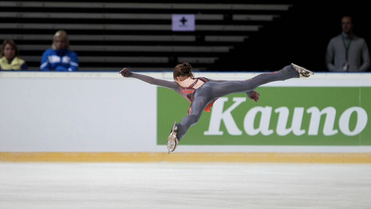 „Amber Cup“. Merginų laisvoji programa