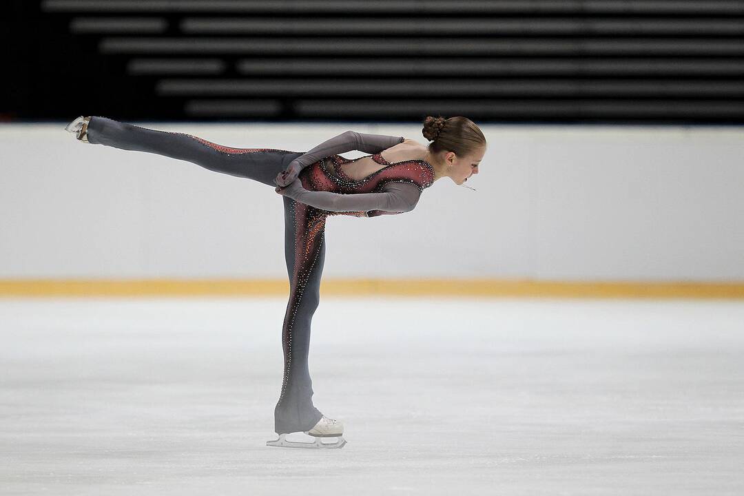 „Amber Cup“. Merginų laisvoji programa