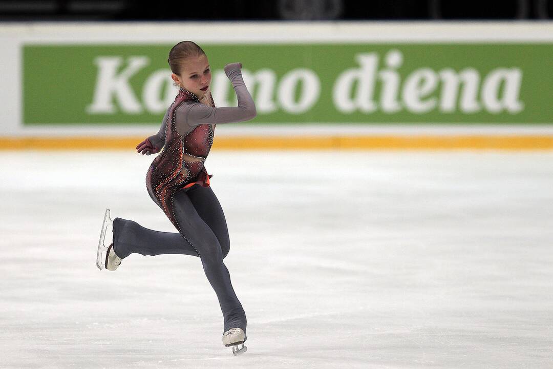 „Amber Cup“. Merginų laisvoji programa