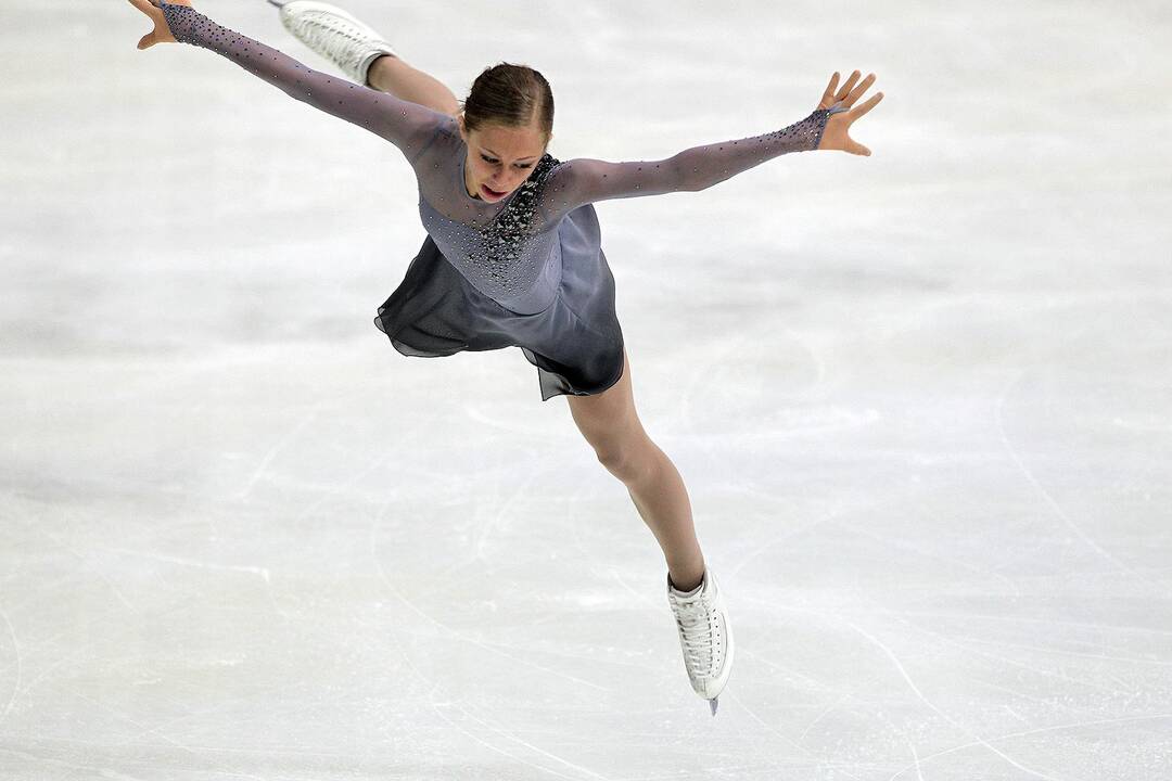 „Amber Cup“. Merginų laisvoji programa