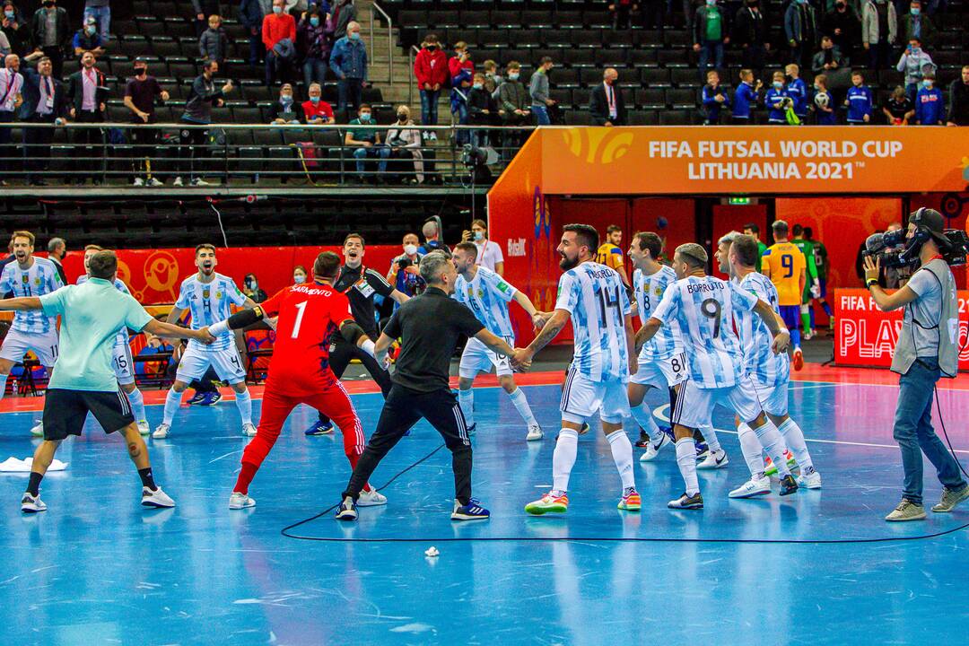 Brazilija – Argentina 1:2 | Futsalo PČ