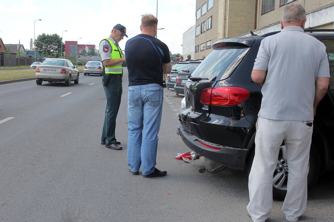 Automobilių susidūrimas Aleksote