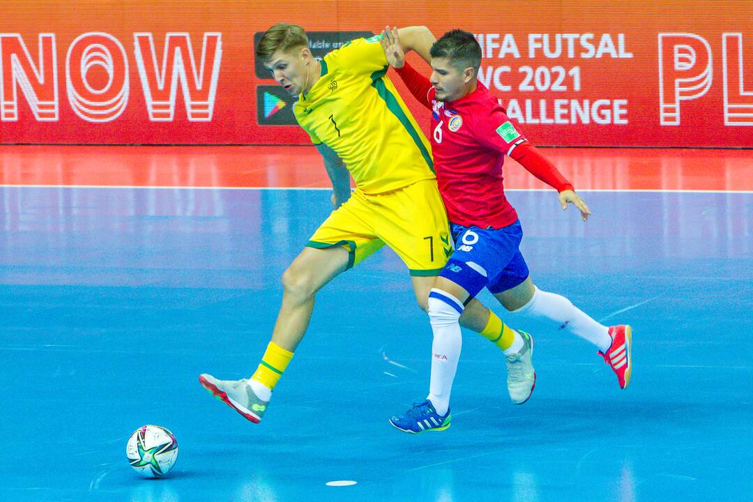 Kosta Rika – Lietuva 6:2 | Futsalo PČ