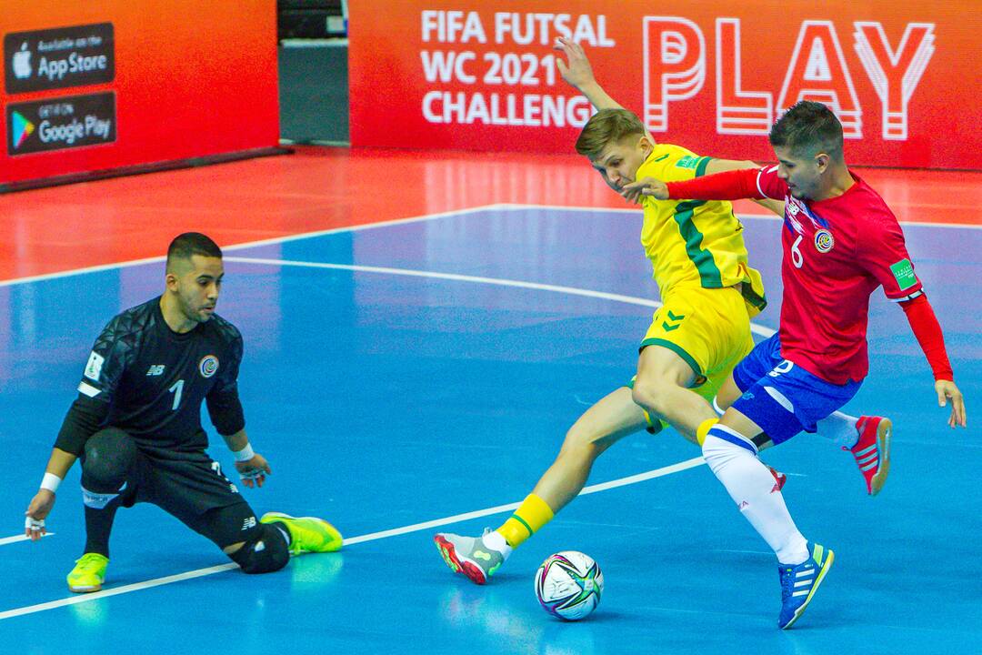 Kosta Rika – Lietuva 6:2 | Futsalo PČ