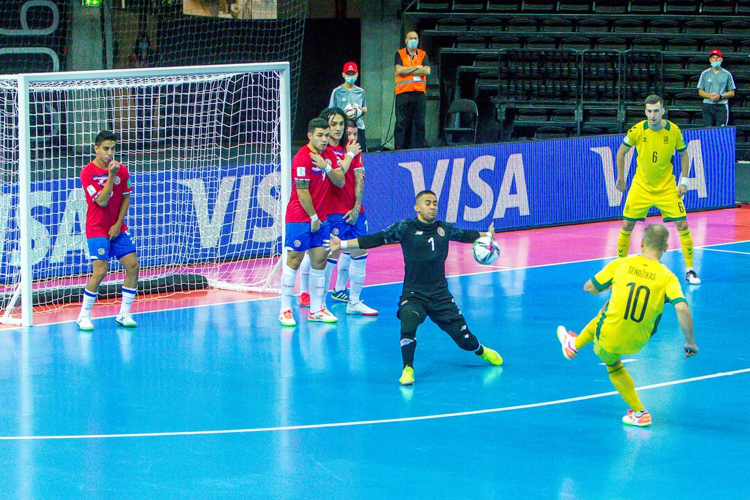 Kosta Rika – Lietuva 6:2 | Futsalo PČ