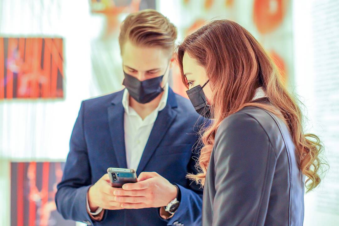 Čiuožėjų paroda ir spaudos konferencija galerijoje „Balta“