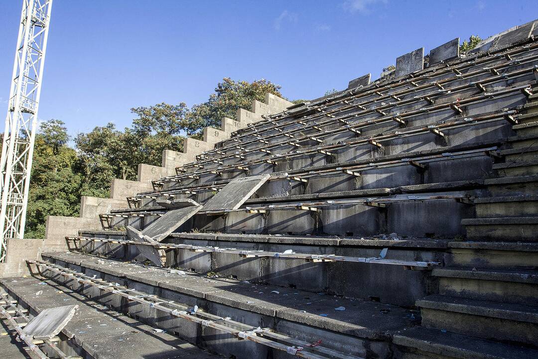 Ardomame stadione vis dar vyksta varžybos