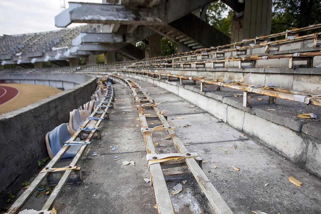 Ardomame stadione vis dar vyksta varžybos