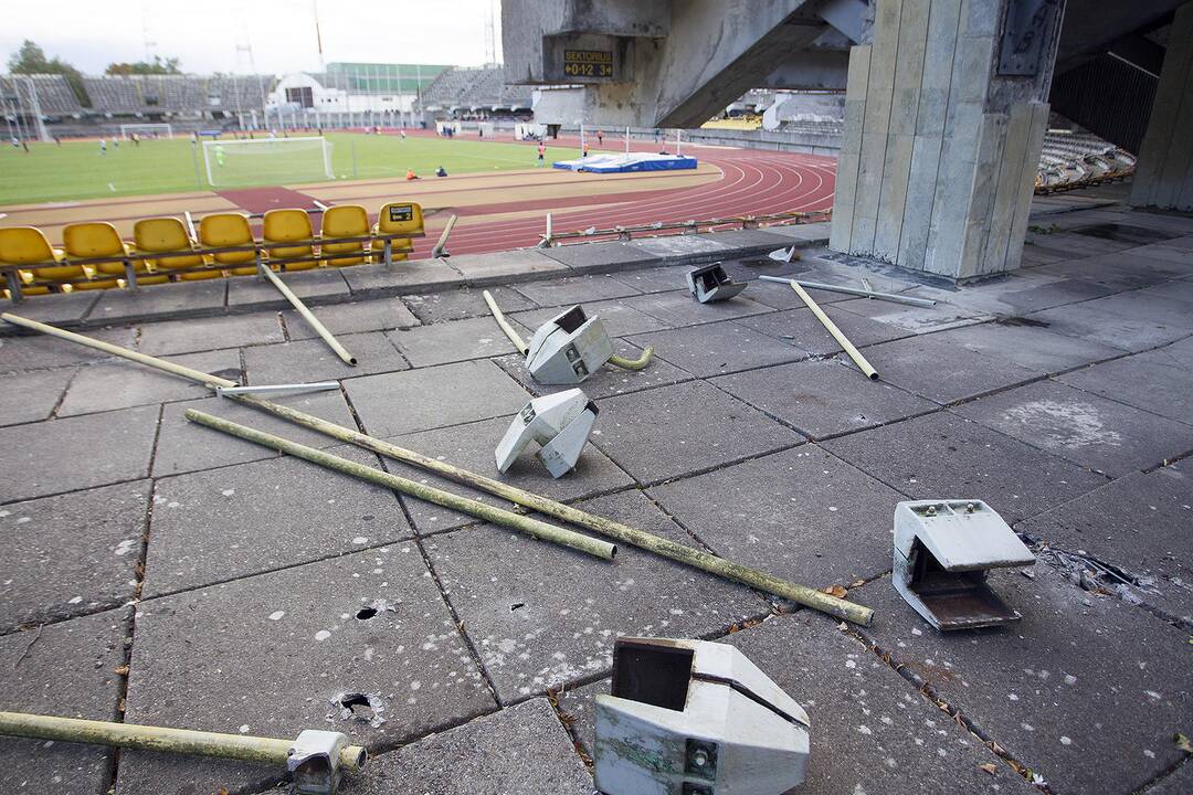 Ardomame stadione vis dar vyksta varžybos