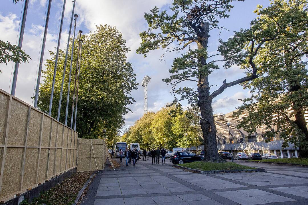 Ardomame stadione vis dar vyksta varžybos