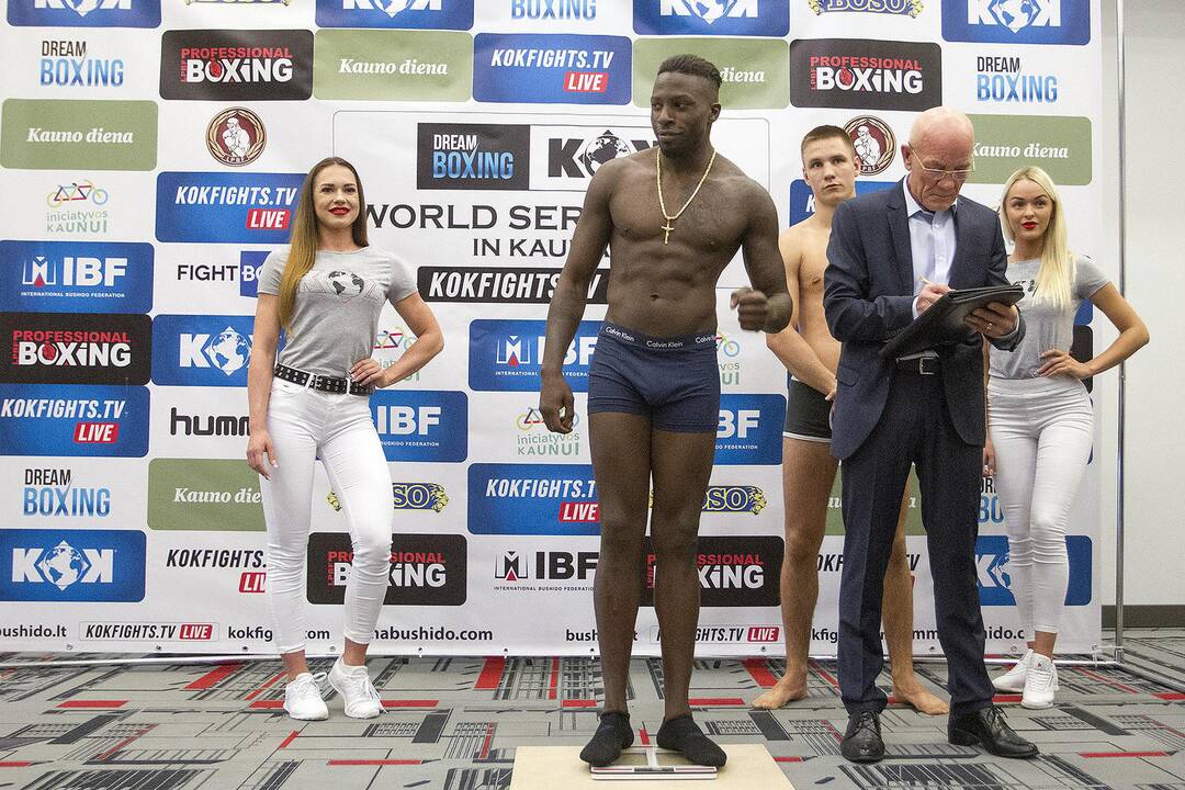 „Dream Boxing“ ir KOK turnyro svėrimai