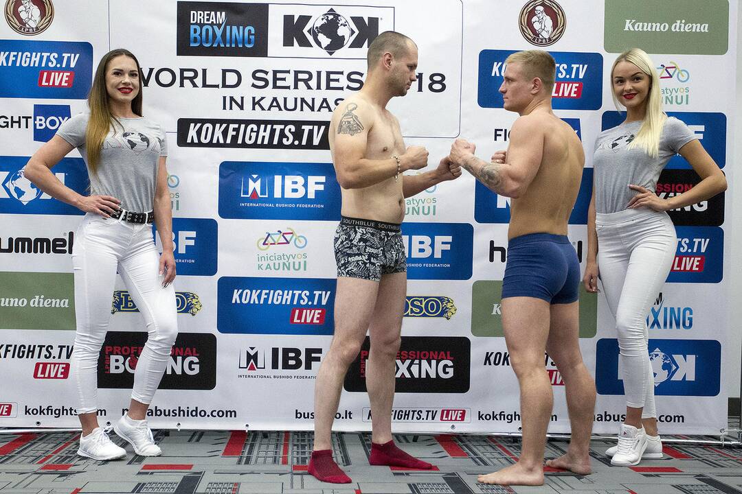 „Dream Boxing“ ir KOK turnyro svėrimai
