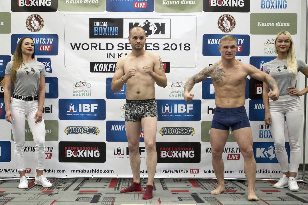 „Dream Boxing“ ir KOK turnyro svėrimai