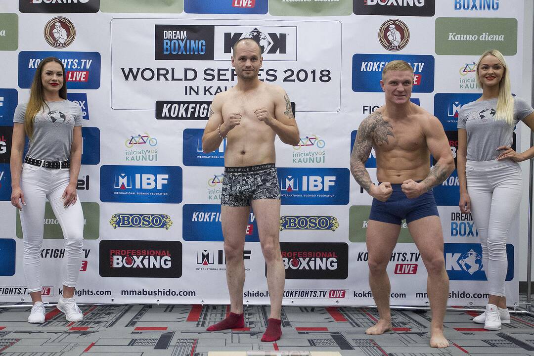 „Dream Boxing“ ir KOK turnyro svėrimai