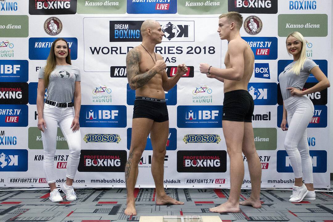 „Dream Boxing“ ir KOK turnyro svėrimai