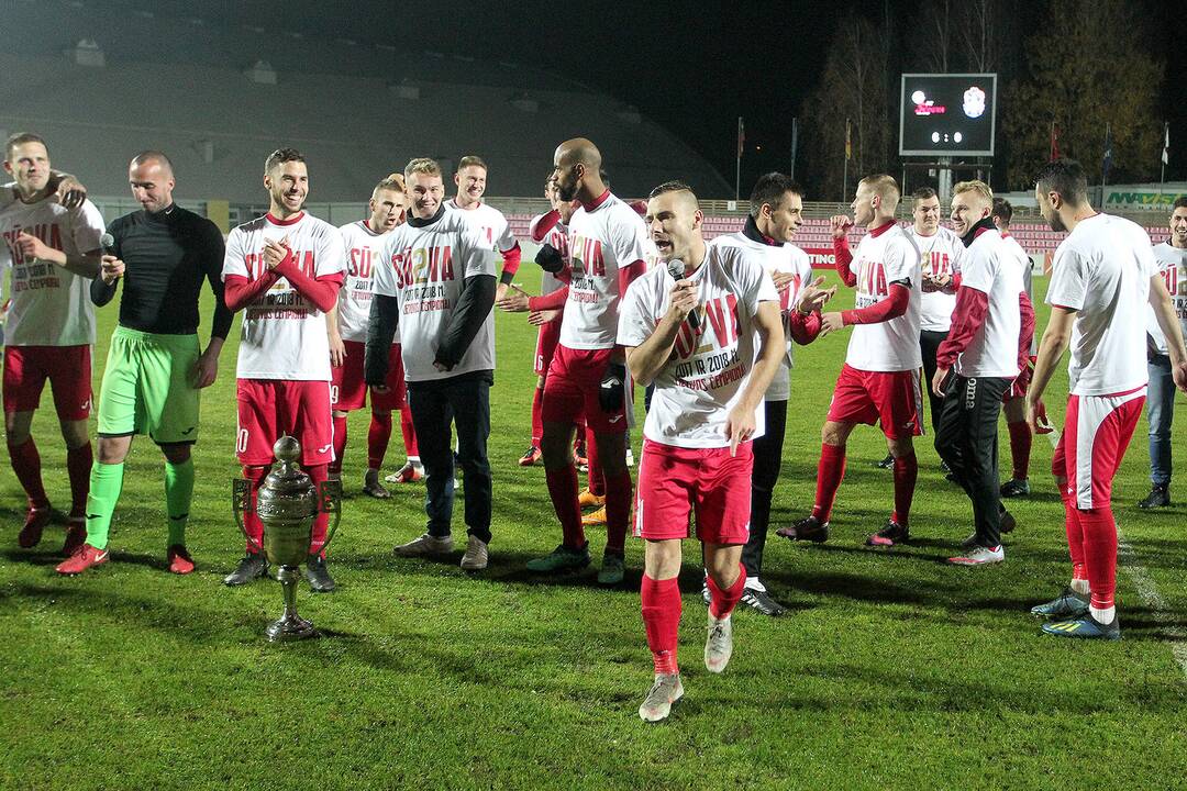 A lyga: „Sūduva“ – „Atlantas“ 6:0
