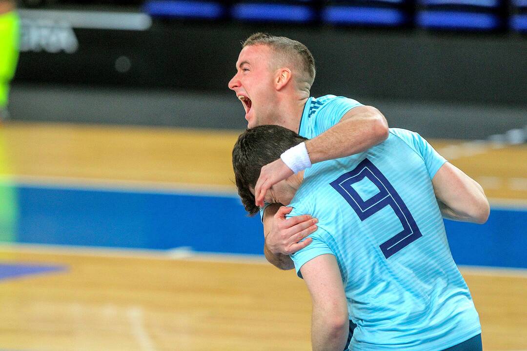 Futsalas: Lietuva – Šiaurės Airija 5:1