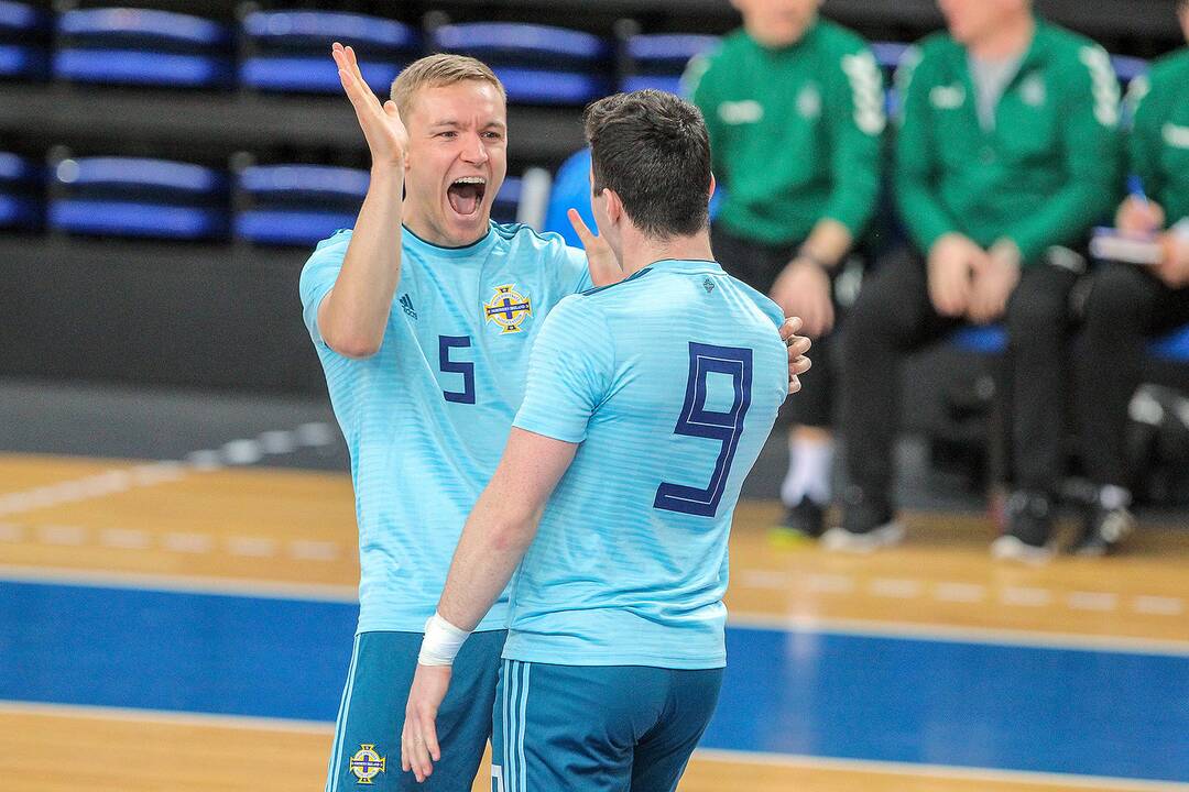 Futsalas: Lietuva – Šiaurės Airija 5:1