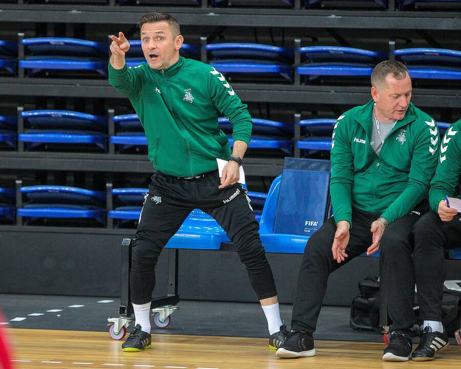 Futsalas: Lietuva – Šiaurės Airija 5:1