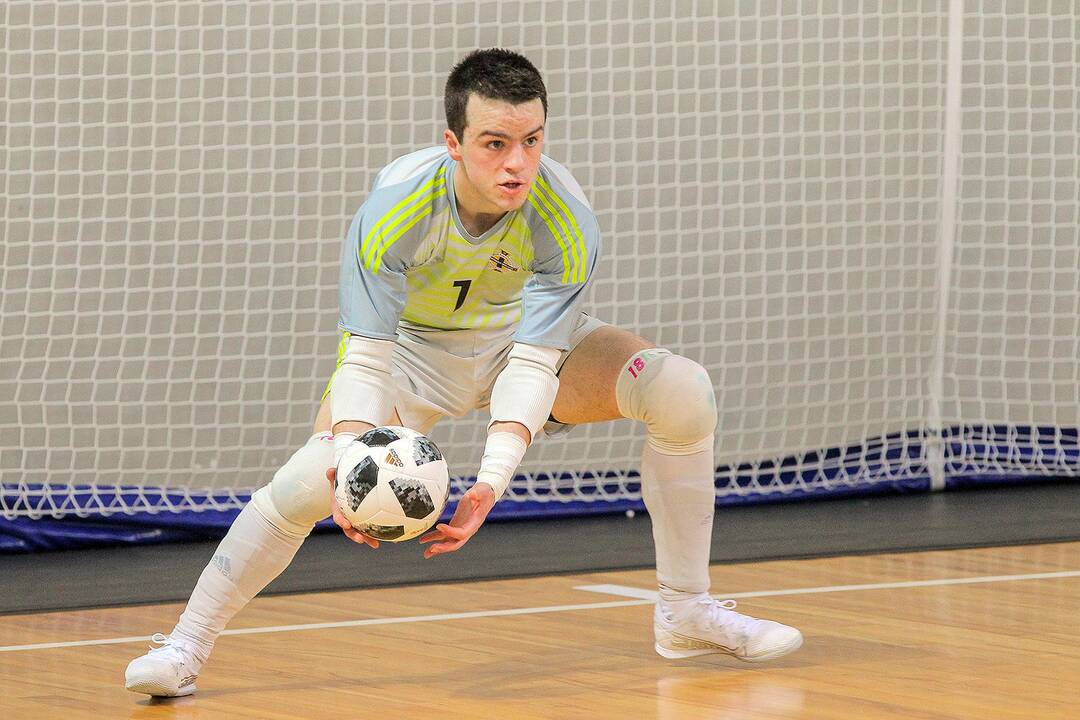 Futsalas: Lietuva – Šiaurės Airija 5:1