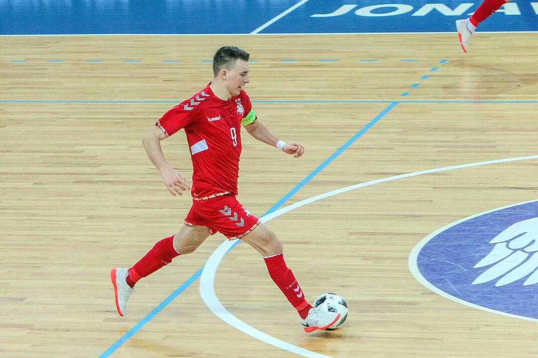 Futsalas: Lietuva – Šiaurės Airija 5:1