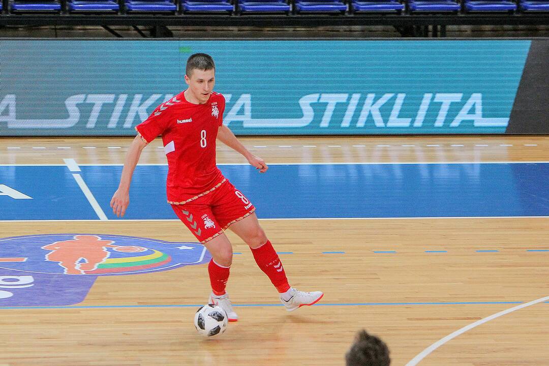 Futsalas: Lietuva – Šiaurės Airija 5:1