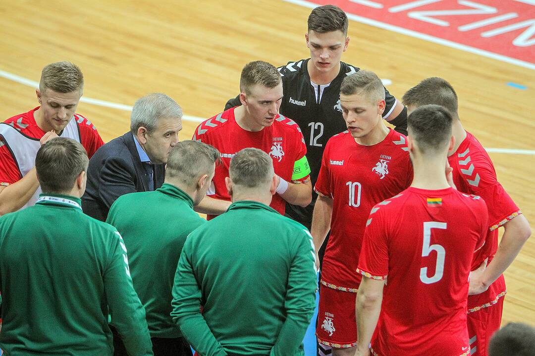 Futsalas: Lietuva – Šiaurės Airija 5:1