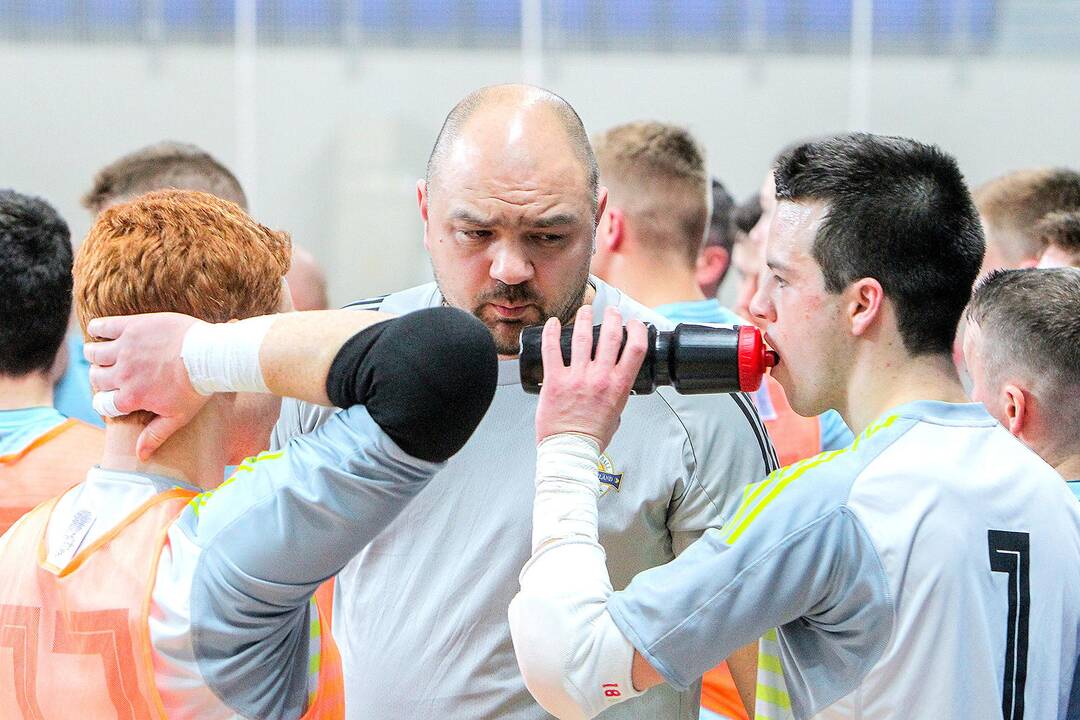 Futsalas: Lietuva – Šiaurės Airija 5:1
