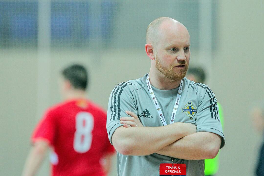 Futsalas: Lietuva – Šiaurės Airija 5:1
