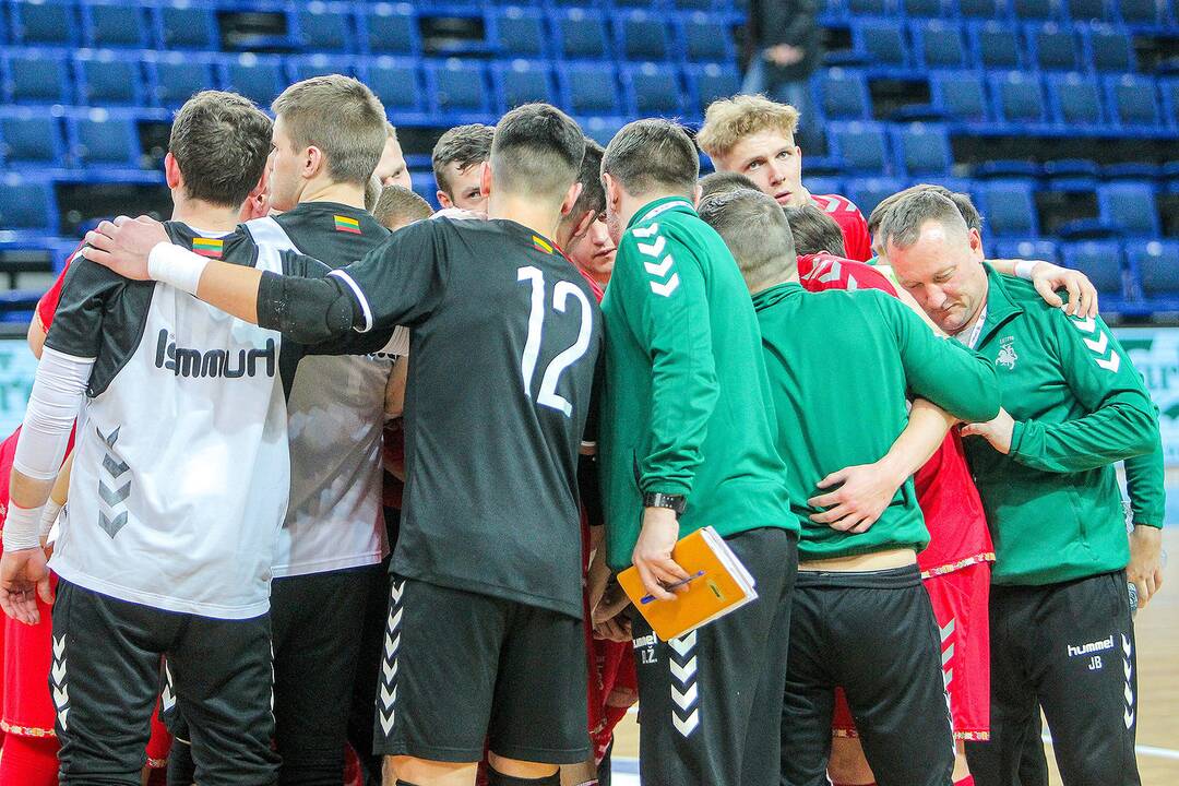 Futsalas: Lietuva – Šiaurės Airija 5:1