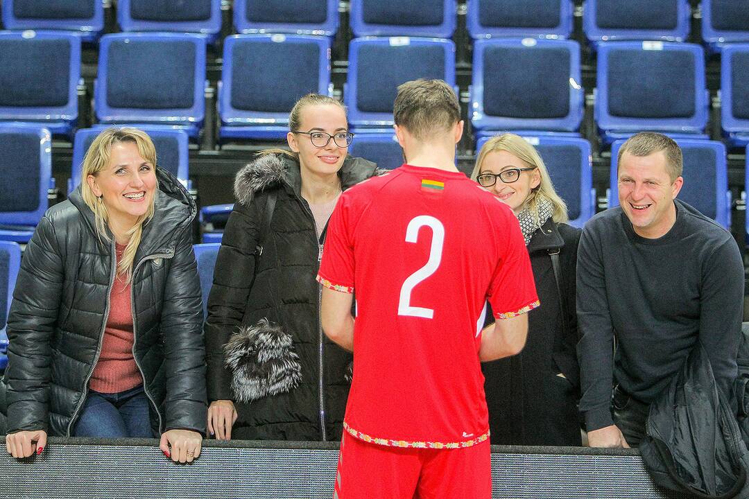 Futsalas: Lietuva – Šiaurės Airija 5:1